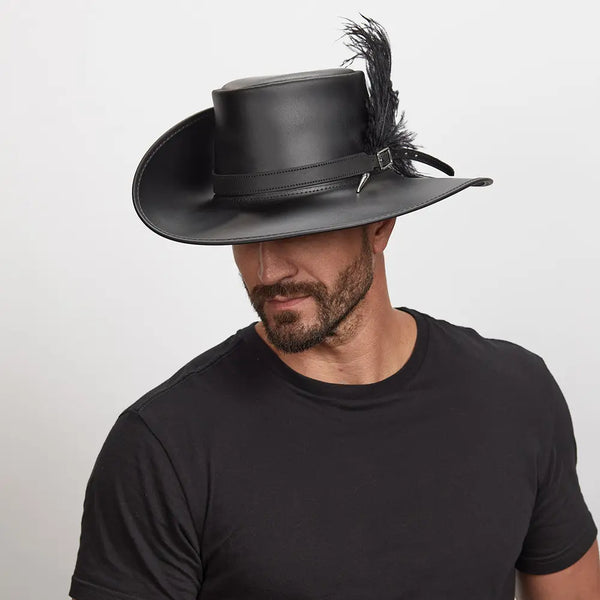 Cavalier-Black-Musket-Leather-Hat-Band-Leather-Renaissance-Fair-Hat-Mens-FW23-American-Hat-Makers_2.jpg
