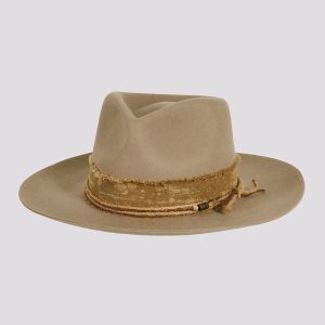 Jovi | Womens Wool Felt Pinch Front Fedora Hat