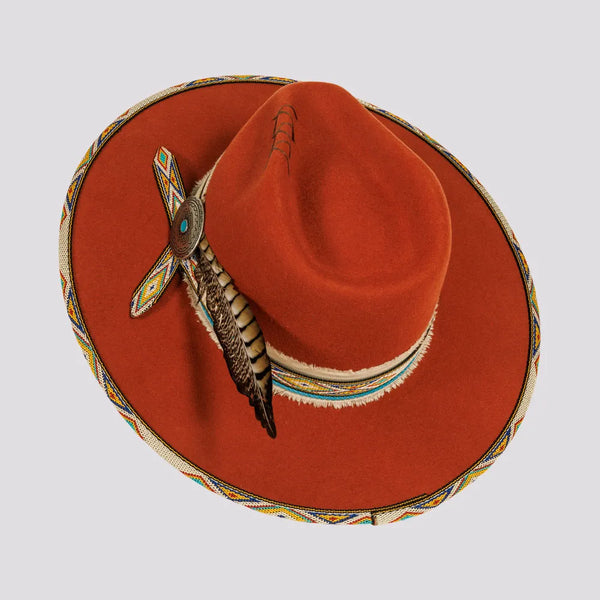 Lakota-Coral-Felt-Fedora-Hat-American-Hat-Makers-Top.jpg