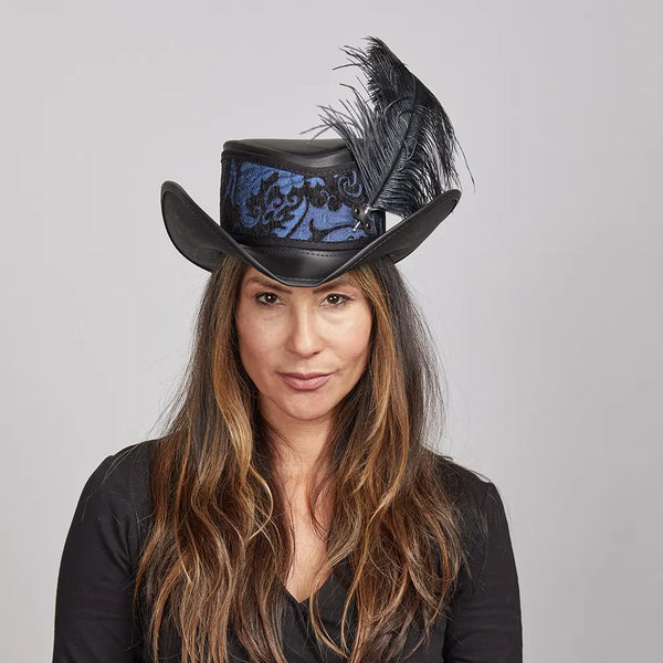 Reversible-Ren-Blue-Leather-Festival-Hat-Ladies-FW23-American-Hat-Makers_1.jpg