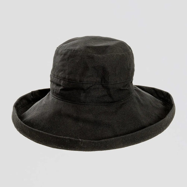 Sunny-Black-Fabric-Sun-Hat-SS-American-Hat-Makers-Back.jpg